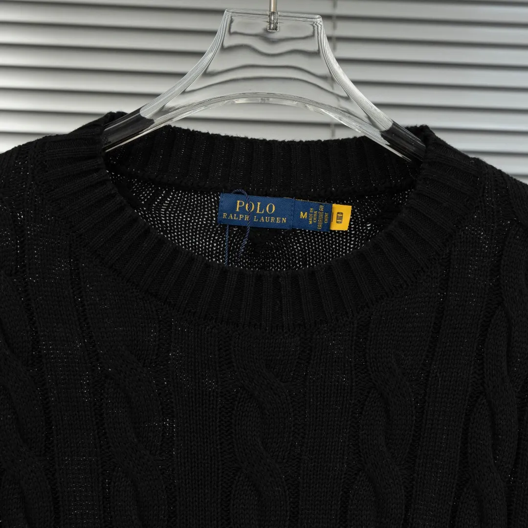 P280 top version (different currencies). You can scan the code to enter the official website. Style: Ralph Lauren POLO Ralph Lauren small label embroidered knitted old money style long-sleeved sweater. Color: Picture color. Size: S-XL. Fabric: pure cotton. Accessories: full set of customized accessories. No gender distinction. Same style for men and women.
